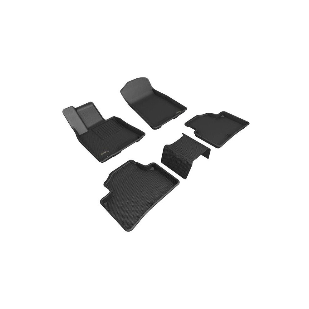 3D Maxpider L1gs01101509 Kagu Floor Mat For 2022-2023 Genesis Gv70 R1 & R2 Black 190204062017