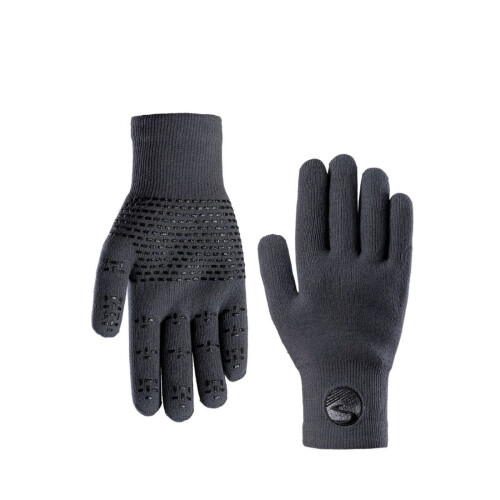 (Small) Showers Pass Waterproof Merino Wool Gloves - Grey