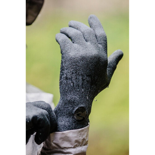 (Large) Showers Pass Waterproof Merino Wool Gloves - Grey 2