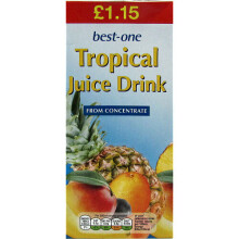 Best-One Tropical Juice Drink 1 Litre (Pack of 12)
