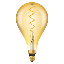 Osram 1906 LED 28W E27 Vintage Spiral Filament Gold Glass GLS ES Bulb