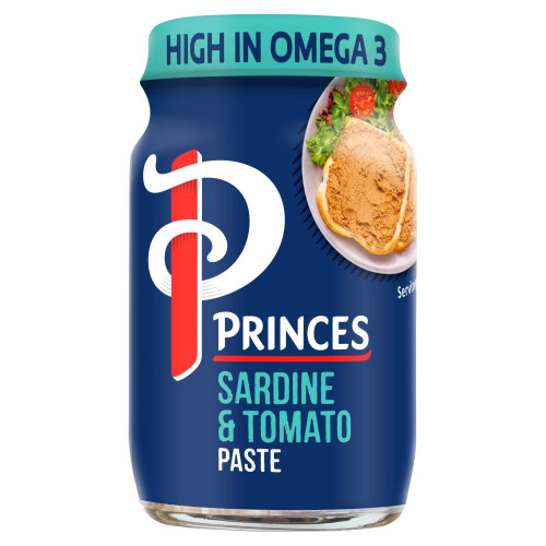 Princes Sardine & Tomato Paste 75g (Pack of 12) 2