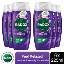 (Buy 6 - Feel Relaxed) Radox Mineral Therapy Shower Gel - 225ml