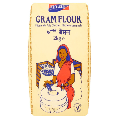 Map Gram Flour 2kg (Pack of 1) 2