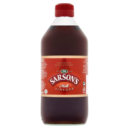 Sarson's Malt Vinegar 568ml (Pack of 12) 2