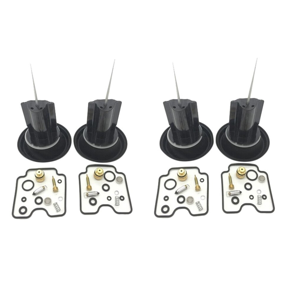 4 Set For Bandit 1200 Gsf1200 Gsf1200s Plunger Diaphragm Parts Of Motorcycle Carburetor Repair Kit Black 4762016986490