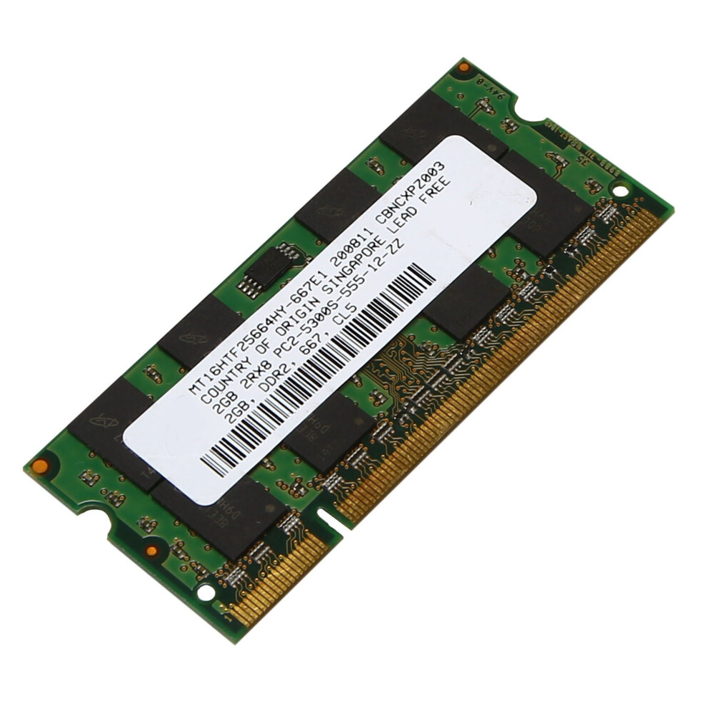 2Gb Ddr2 Ram Memory 667Mhz Pc2 5300 Laptop Ram Memoria 1.8V 200Pin Sodimm For Amd 4762016994426