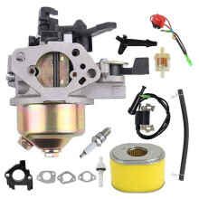 GX390 Carburetor Ignition Coil Air Filter Kit for Replacement GX340 GX360 GX390 11HP 13HP Engine Generator