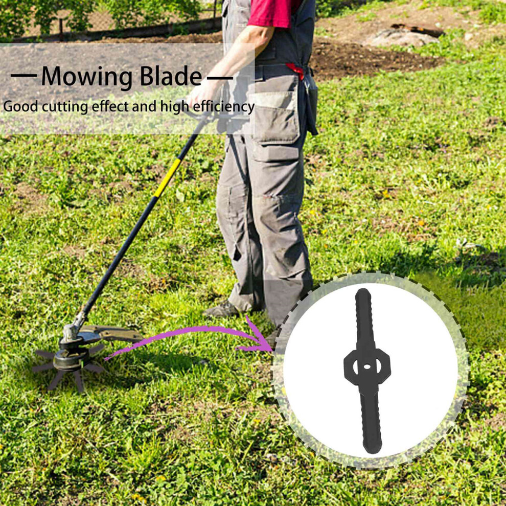 20Pcs Plastic Grass Trimmer Blades Lawn Mower Blade Cordless Trimmer Garden Tool Lawn Mower Trimmer Accessories