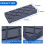 Flattening Stone- Dual Grit Coarse/Fine Sharpening Flattener- Diamond Grooves Whetstone Fixer 7