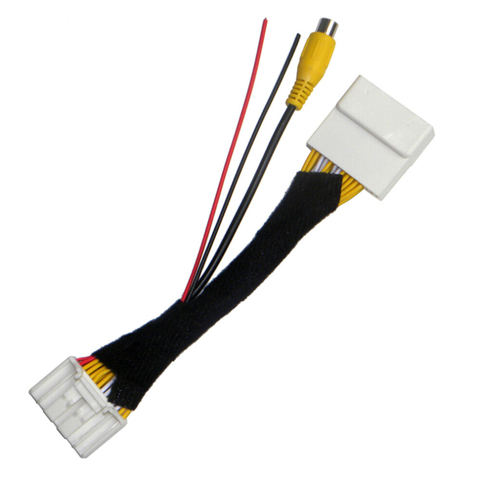 28 Pin Car Rca Video Reverse Camera Convert Cable Adapter For 2 3 6 -5 Demio Axela Roadster Mx-5 Miata 4762016999858