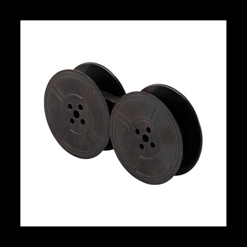5Pcs Typewriter Ribbon Twin Spool Typewriter Ribbon Twin Spool Replacement Pack for Most Typewriter, Black 1
