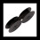 5Pcs Typewriter Ribbon Twin Spool Typewriter Ribbon Twin Spool Replacement Pack for Most Typewriter, Black 3