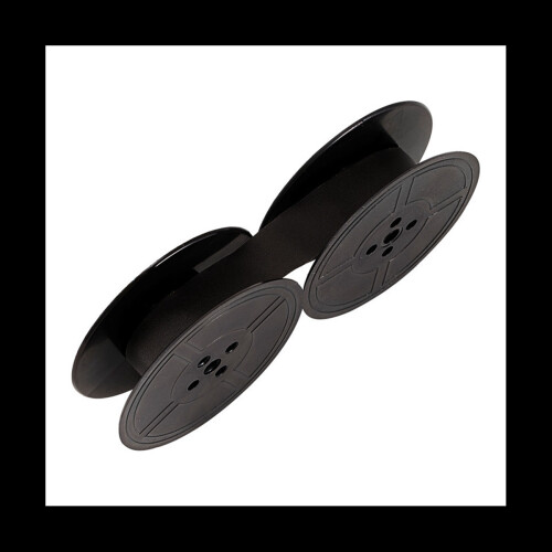 5Pcs Typewriter Ribbon Twin Spool Typewriter Ribbon Twin Spool Replacement Pack for Most Typewriter, Black 2