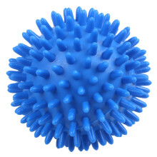 1pc Massage Ball Soft for Palm Feet Arm Neck Back Blue 8CM