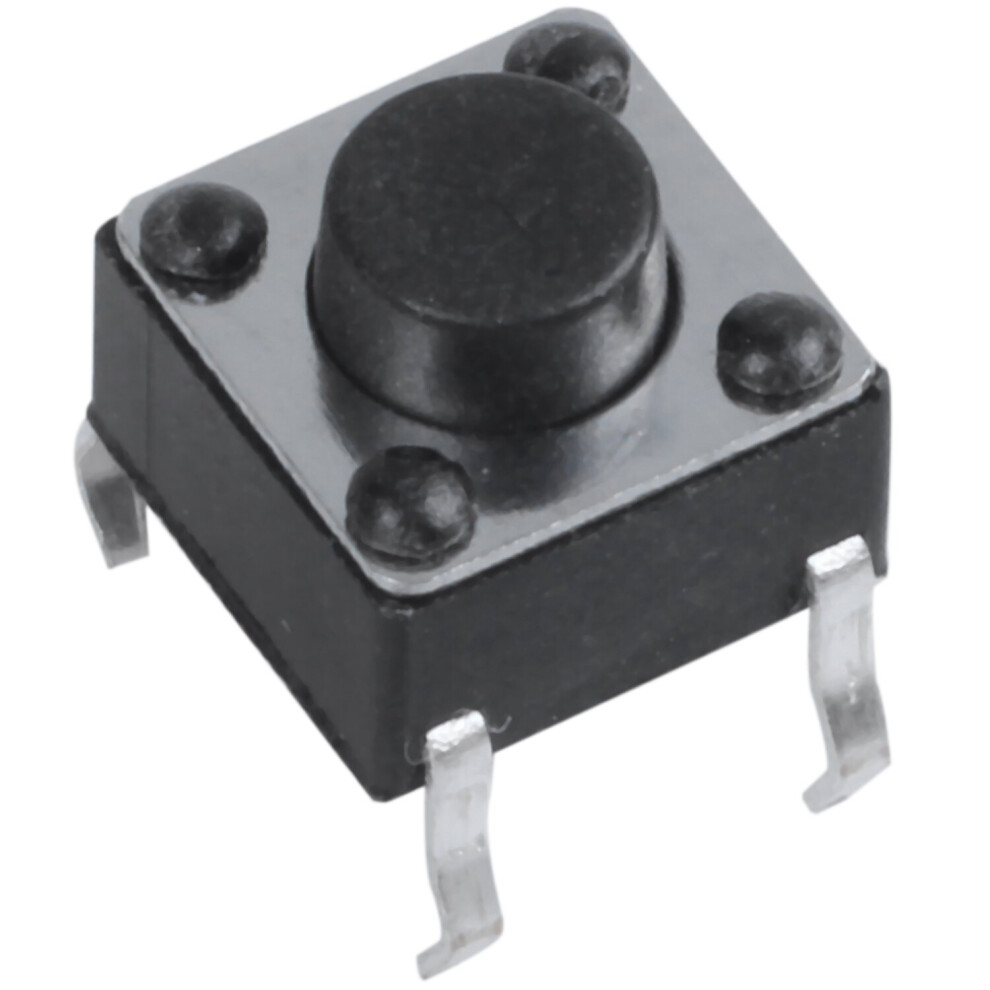 50 Pcs 6X6x5mm 4-Pin Dip Through Hole Momentary Tactile Push Button Switch 4762016992668