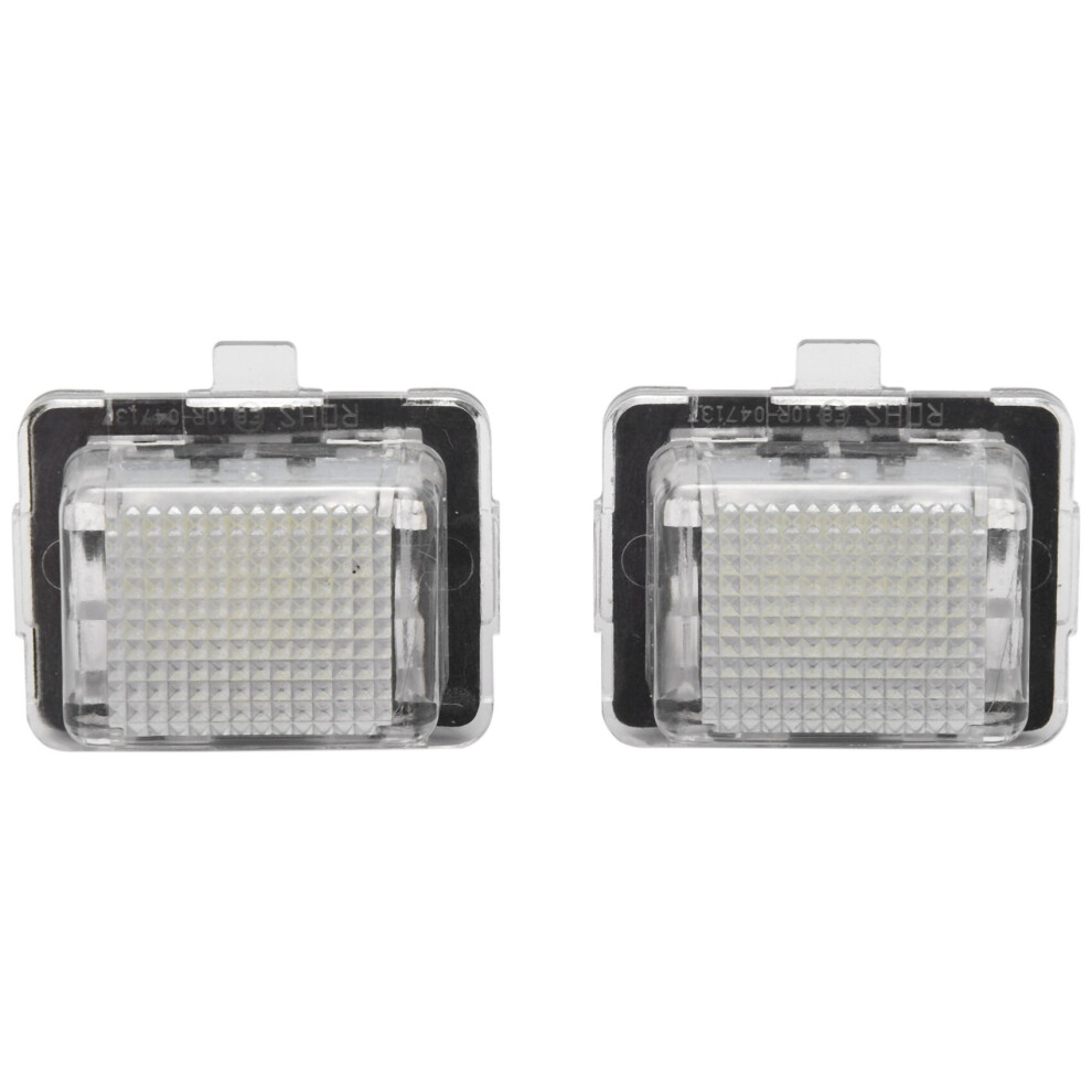 Car 18 Smd Led License Plate License Plate For Medes W204 W221 W212 W216 Light 4762016997670
