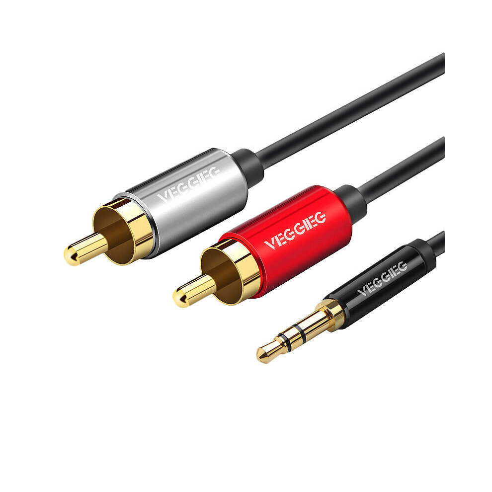 Rca Cable 2Rca To 3.5 Audio Cable 3.5Mm Rca Aux Cable For Phone Edifer Home Theater Dvd 2Rca Audio Cable (2M) 4762527074761