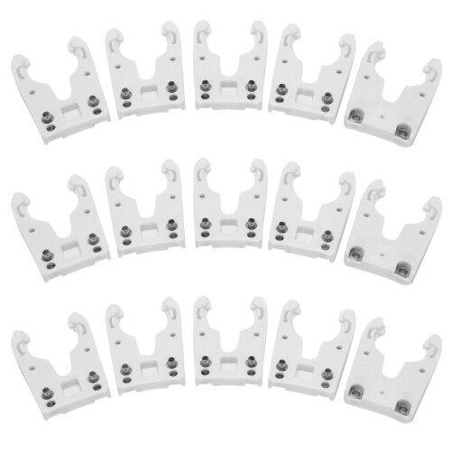 15PCS/Lot ISO30 Tool Holder Clamp Iron+ABS Proof Rubber Claw