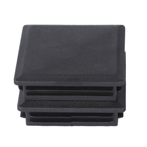 80mm x 80mm Square Plastic Caps Pipe Tube Inserts End Plug 2 Pieces 2