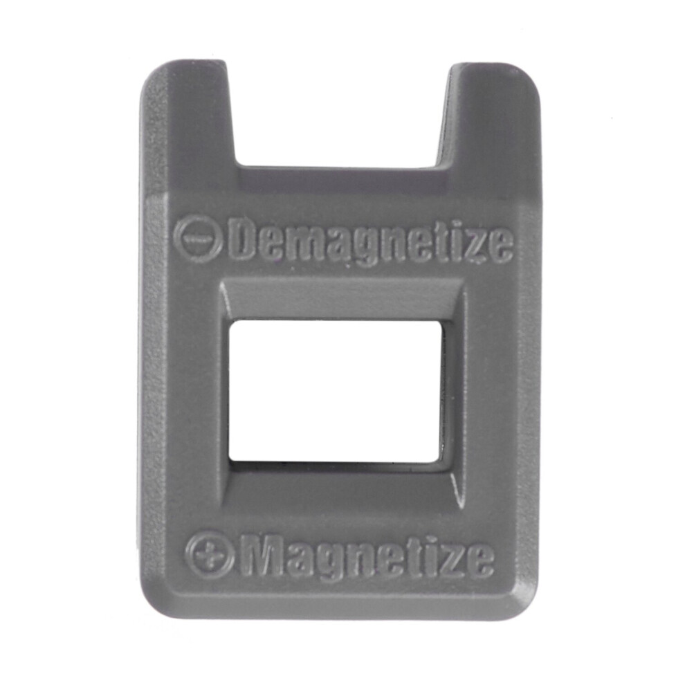 Screwdriver Magnetizer Degaussing Demagnetizer Magnetic Practical Tool Color:gray 4762016985233