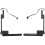 Speaker for Pro Retina 13 Inch A1425 2012 Left & Right Internal Set 4