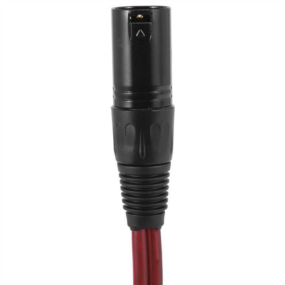 Bsowte 2 x XLR naar banaan luidsprekerkabel, 3-polige XLR stekker naar dubbele banaanstekker, 4 mm stekker verguld naar XLR3 Pro HiFi Bsowte 2 x XLR naar banaan luidsprekerkabel, 3-polige XLR stekker naar dubbele banaanstekker, 4 mm stekker verguld naar XLR3 Pro HiFi