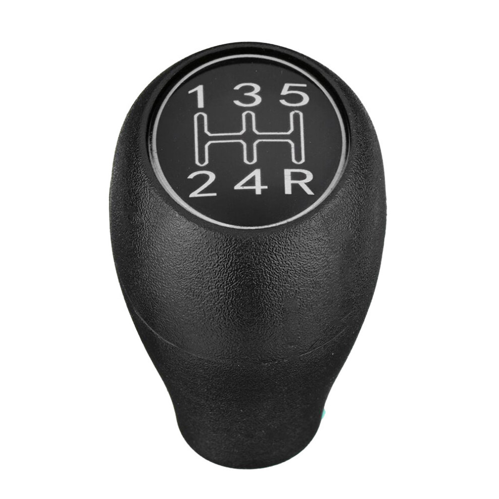 5 Speed Manual Car Gear Shift Knob Shifter Lever Handle Stick For 504 505 309 205 Abs Silver 4762016998264
