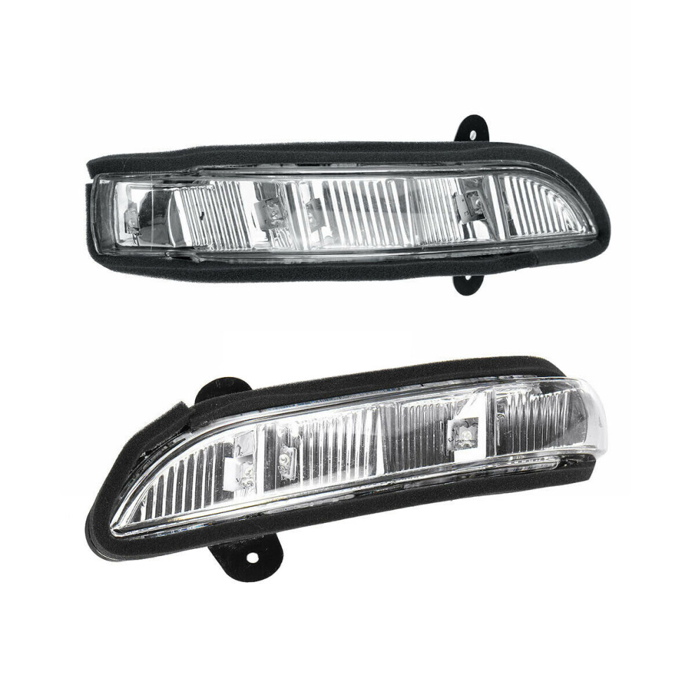 Car Front Lh + Rh Door Mirror Turn Signal For W211 W221 07-10 A2198200521 A2198200621 Light 4762016998448
