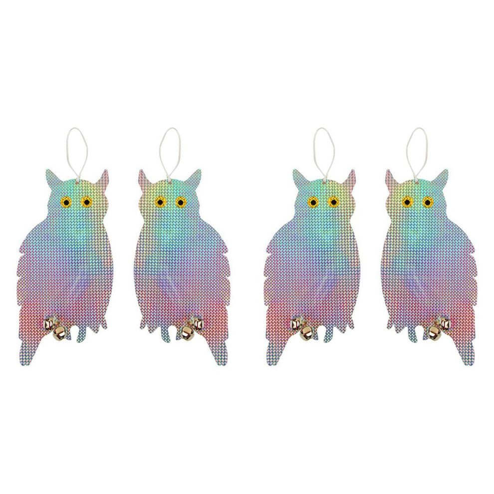 4PCS Bird Repellent Bird Deterrent Hanging Device Effectively Keep Birds Scare Birds Garden Supplies
