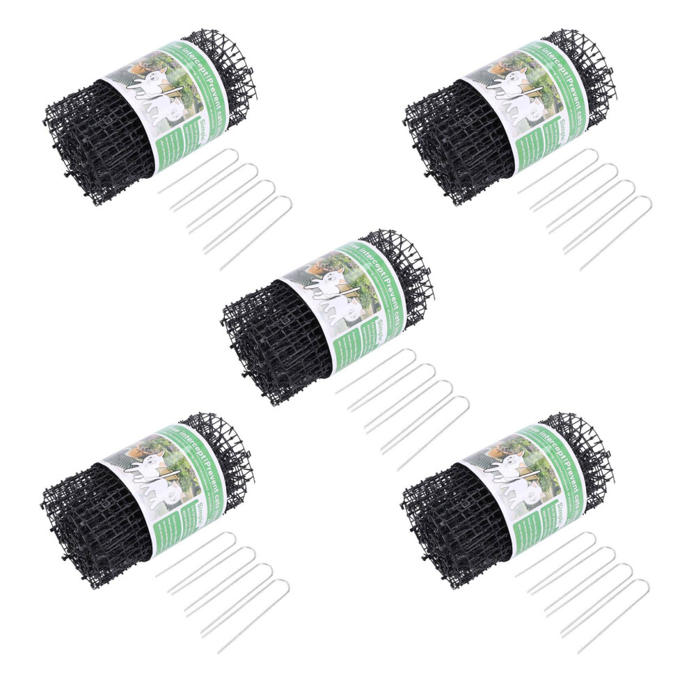 5X Garden Mat - Cats and Repellent Mat Plastic -Keeping Cats and From Digging-image-OPC-PBH29TJ-NEW