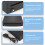 Slim External Car CD Player Compatible PC LED TV/MP5 Android GPS Navigation Universal USB Power Slot-in Type Player 7