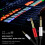 3.5mm to Dual 6.5mm Adapter Audio Cable 3.5 to 6.5 AUX Cord 3.5 Splitter for Guitar Mixer Amplifier Bass 5