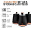 Tower Tower Cavaletto Black Kettle 2 Slice Toaster Microwave Bread Bin Canisters Set 17