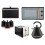 Tower Tower Cavaletto Black Kettle 2 Slice Toaster Microwave Bread Bin Canisters Set 1