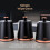 Tower Tower Cavaletto Black Kettle 2 Slice Toaster Microwave Bread Bin Canisters Set 19