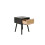 Birlea Bedside 1 Drawer Cabinet Black Rattan Birlea Croxley Nightstand Side Table 9