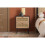 Birlea Bedside 2 Drawer Cabinet Black Rattan Birlea Croxley Nightstand Side Table 2
