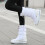(white, 5.5) Women Snow Boots 1