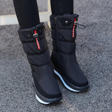 (black, 8) Women Snow Boots