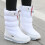 (white, 6) Women Snow Boots 1