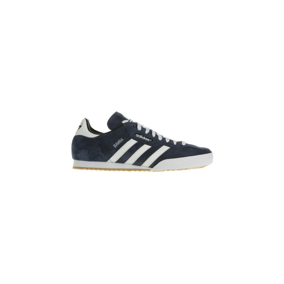 (7) adidas Originals Samba Super Suede Trainers - Navy