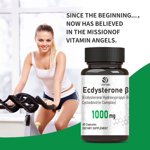 2 bottle ecdysterone capsule muscle mass increase size anabolic activity support muscle 1