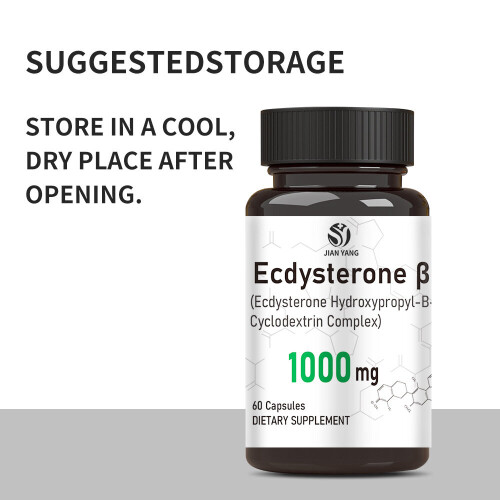 2 bottle ecdysterone capsule muscle mass increase size anabolic activity support muscle 2