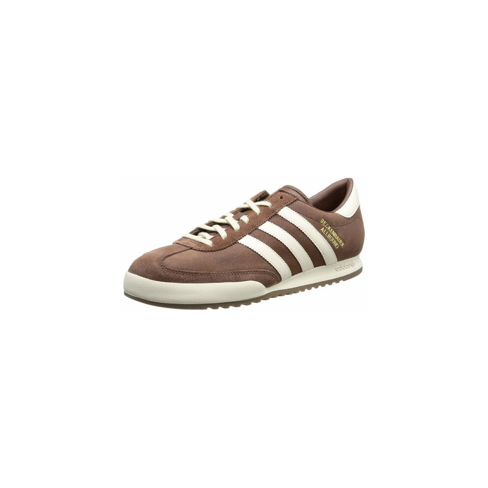 (9 UK) Adidas Originals Beckenbauer Allround Mens Brown Trainer Shoes