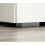 Small Wooden Cupboard Modern Storage Shelf Unit 2 Door Sideboard White Side Cabinet 2