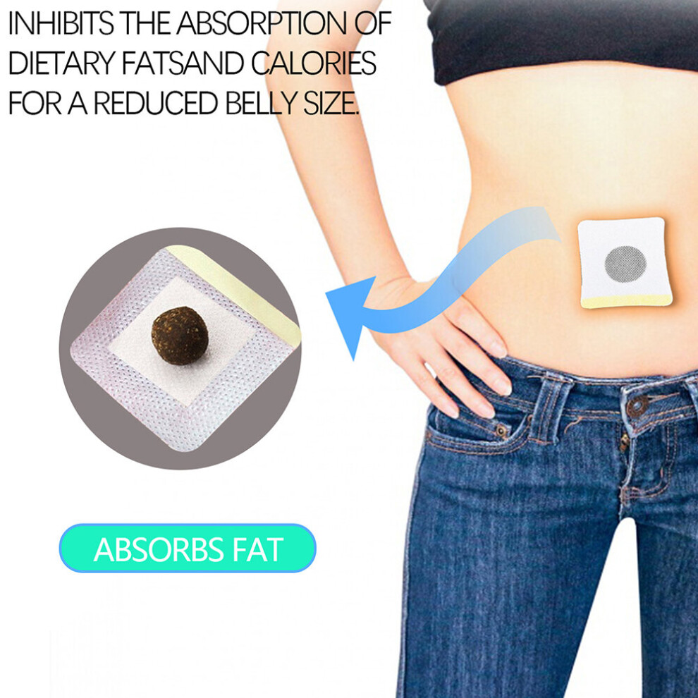 Xylfly (120Pcs) Slimming Patch Lower Body Slim Patch Fat Burning Paster Thigh Belly Hip Slimming Weight Lose Patch Fat