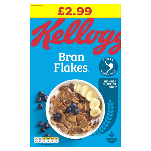 Kelloggs Kellogg's Bran Flakes Cereal 500g (Pack of 6) 1