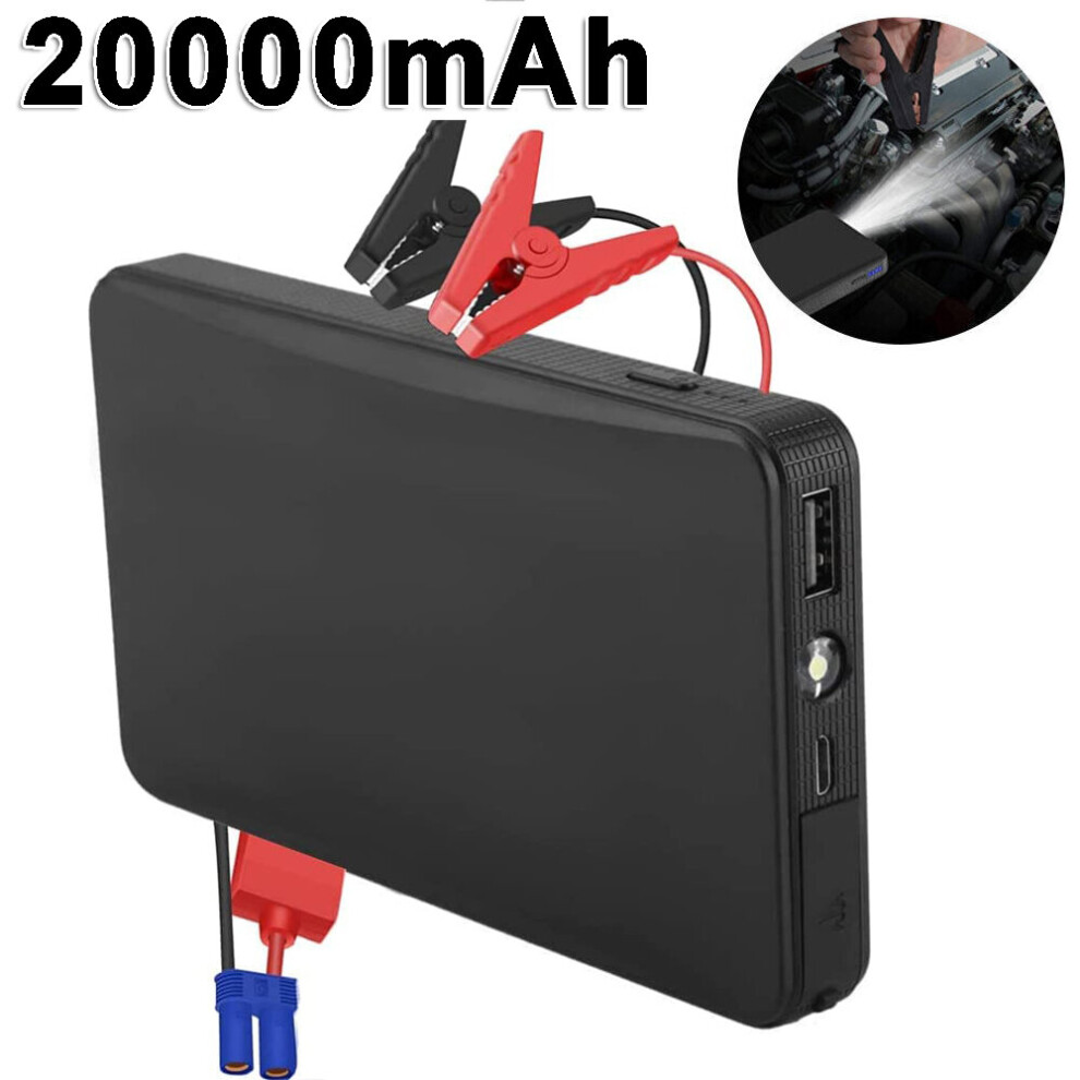 12V 20000mAh Car Jump Starter Battery Booster Charger Power Bank Pack