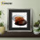 (7x7" Pic (9x9" Frame)) Square Size Silver Poster Frame / Frames For Print / Picture Frame / Photo Frame With Black Mount 7